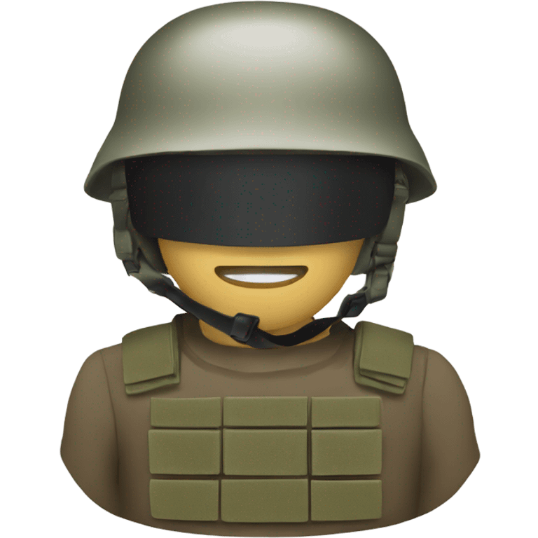 Soldier helmet emoji