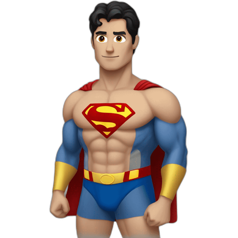 topless superman emoji