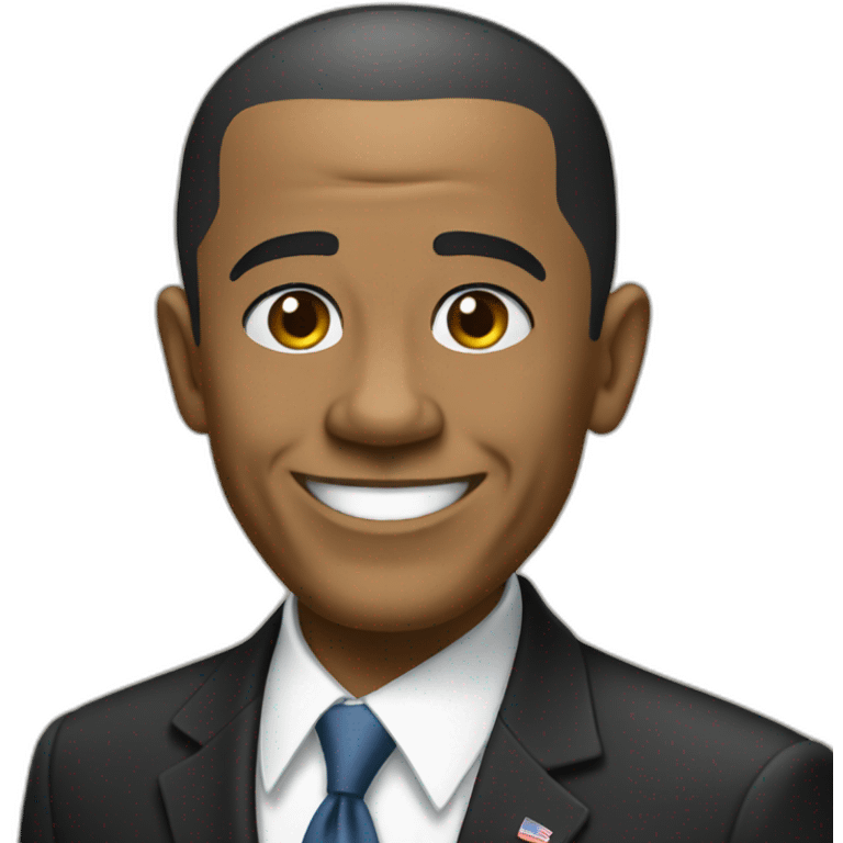 Gay obama emoji