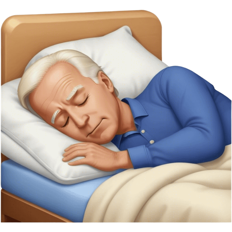 Joe Biden sleeping emoji