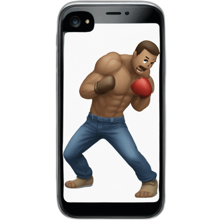 iphone fighting samsung emoji