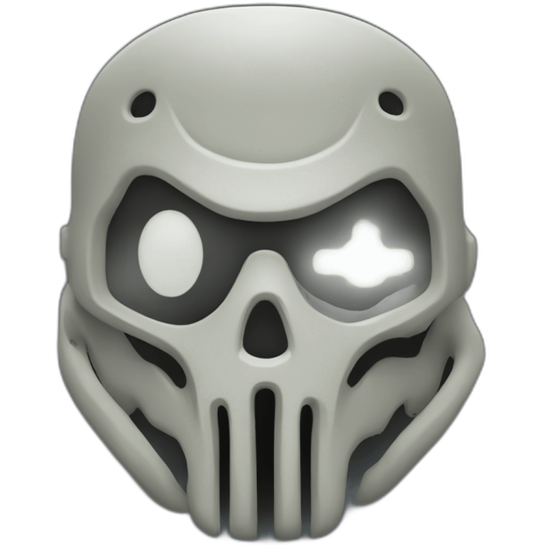 Call of duty Ghost face emoji