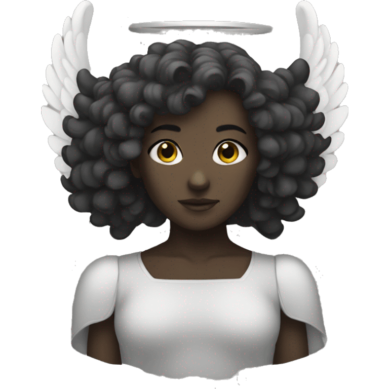 black angel emoji