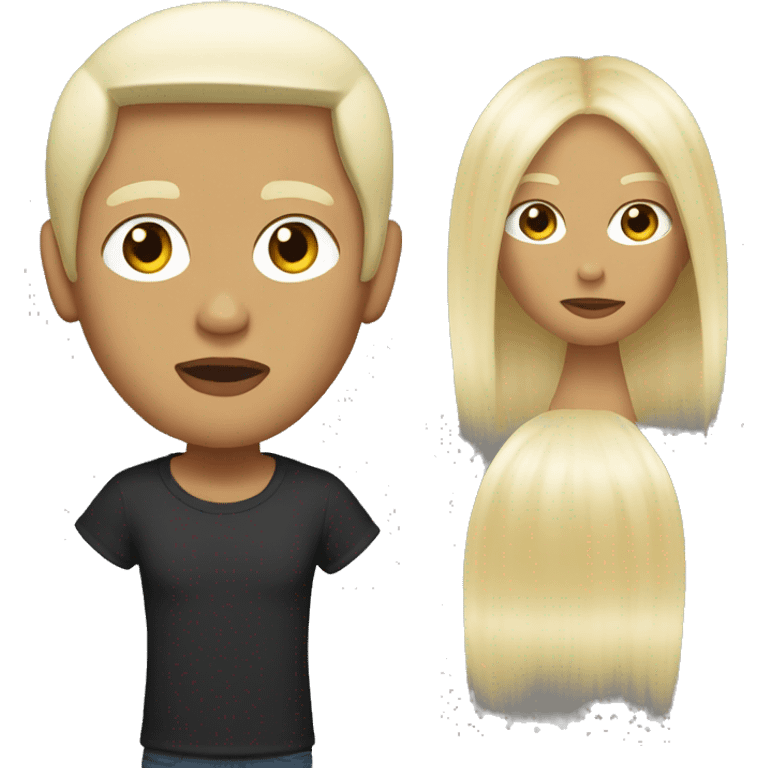 Eminem with his blonde hair  emoji