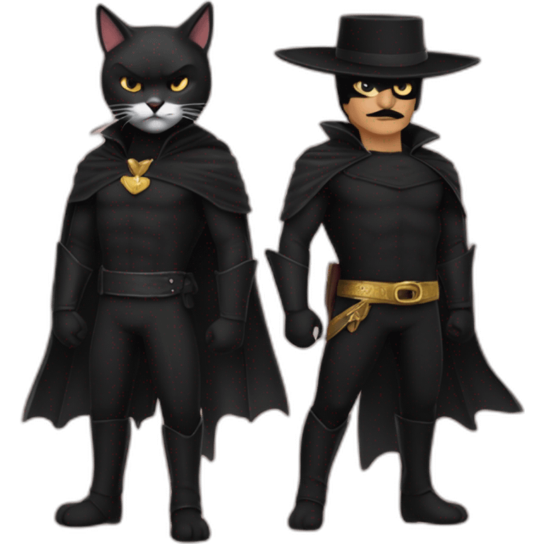 gato y zorro emoji