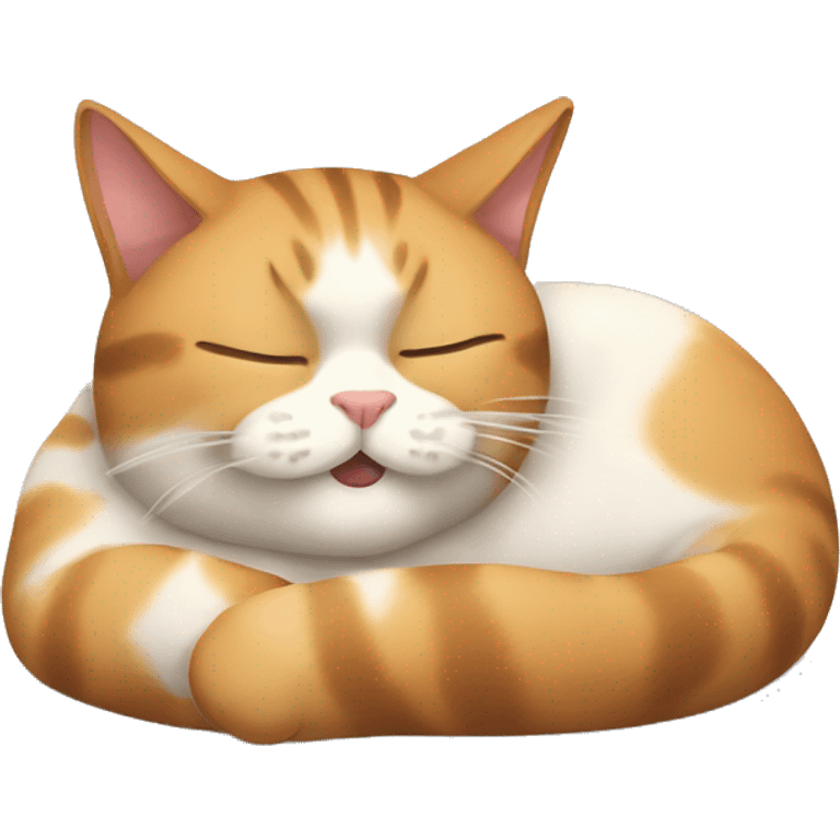 gato durmiendo emoji