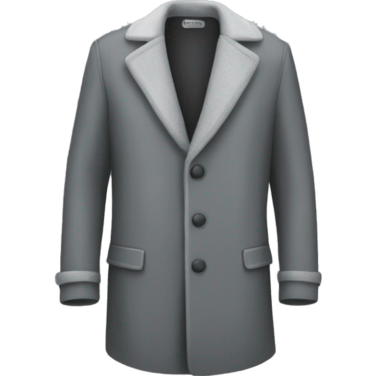 coat grey emoji