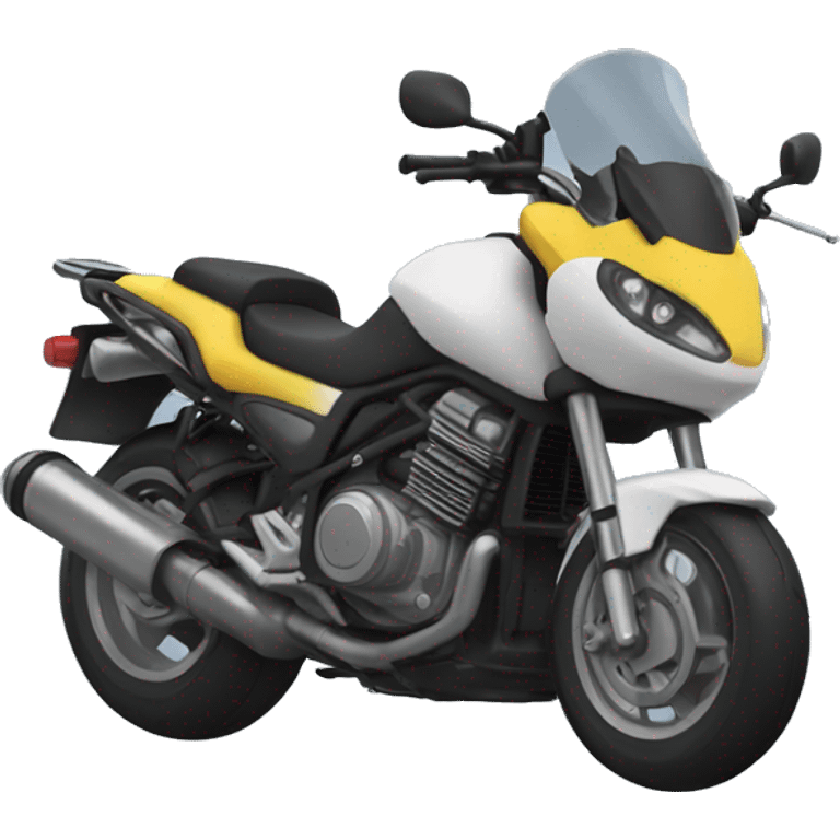 JJ en una moto  emoji