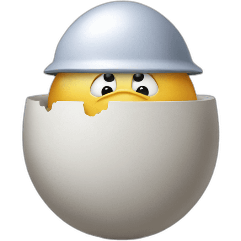 Humpty Dumpty developing a website emoji