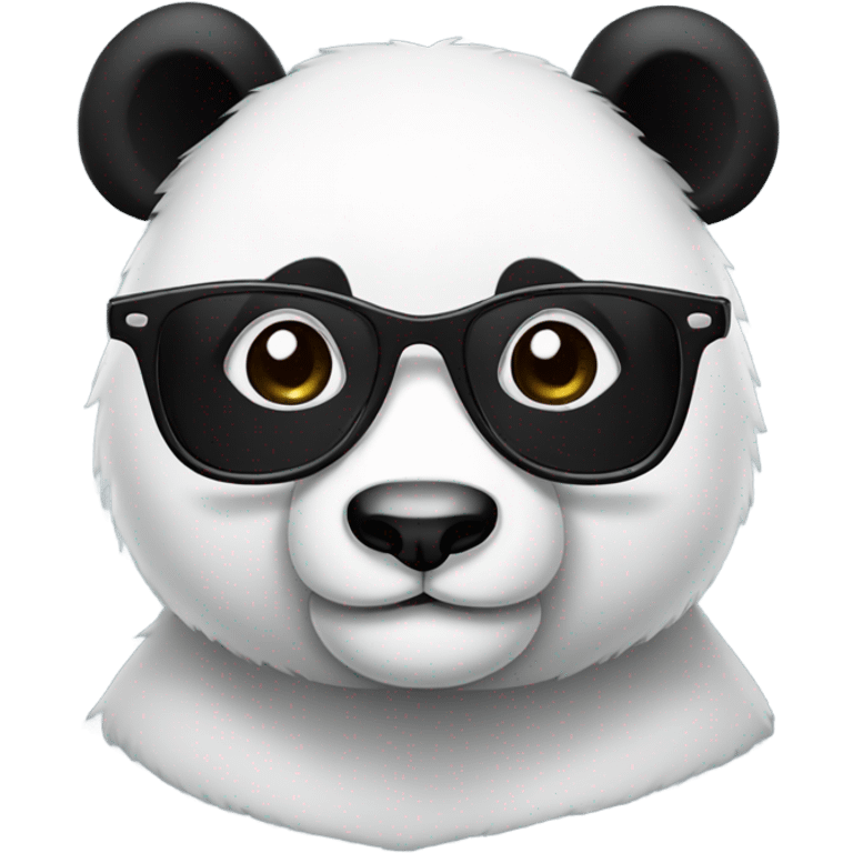 panda with glasses  emoji