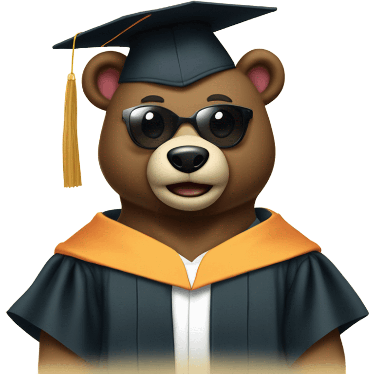 Kanye West graduation bear emoji