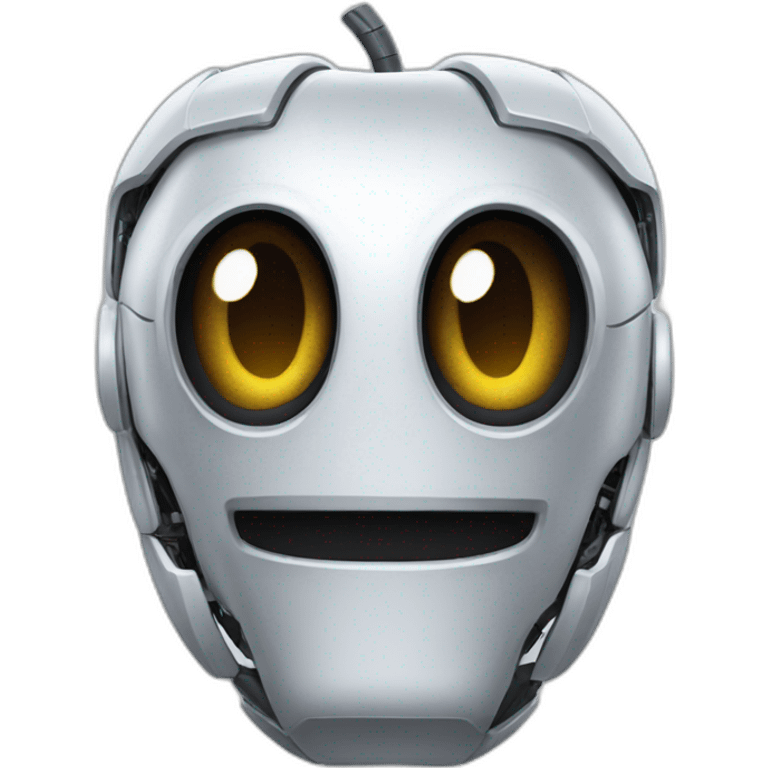 robot look like apple emoji emoji