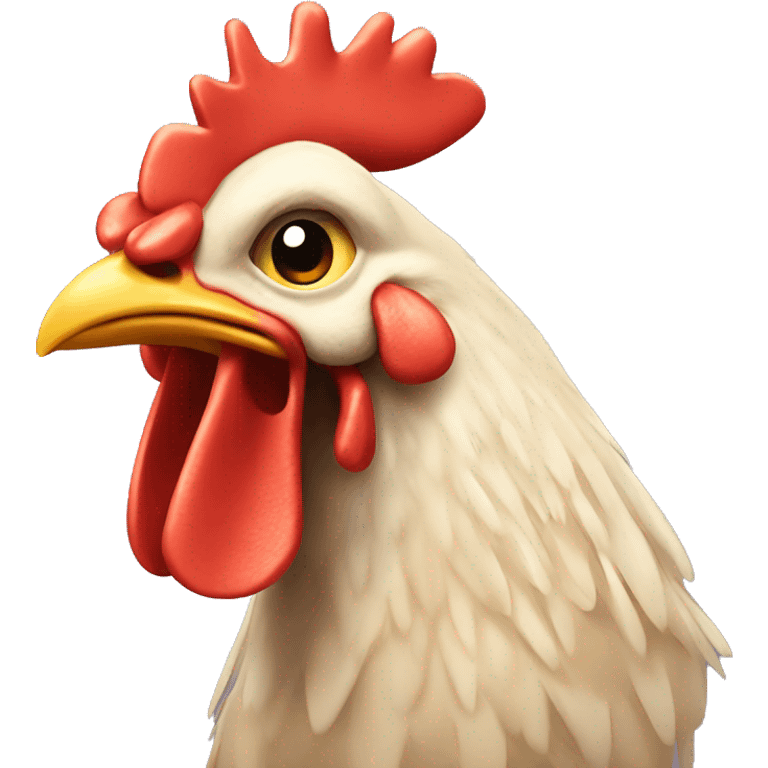 chicken wearing sumbrero emoji