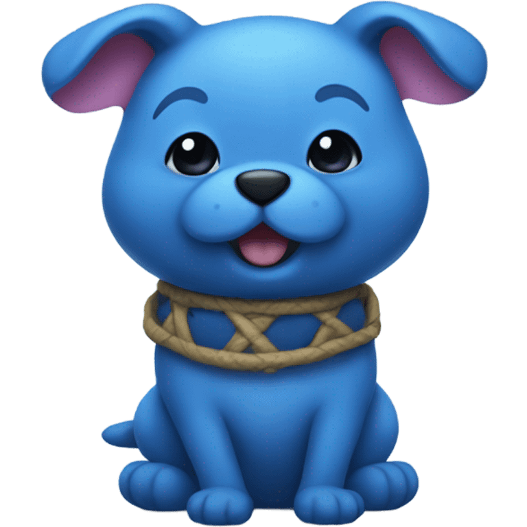 blue pupu emoji