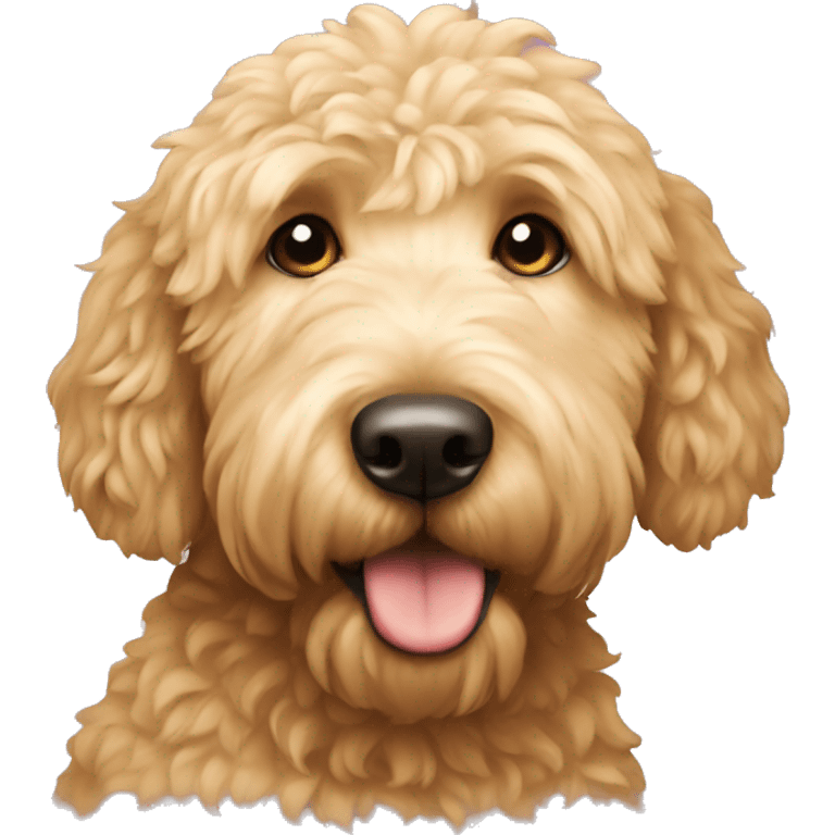 Golden doodle  emoji