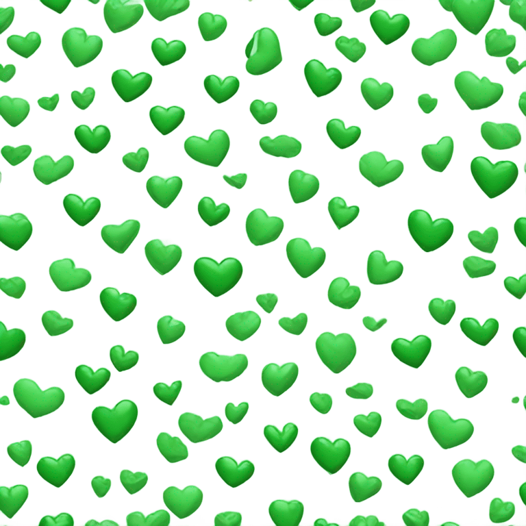 Light green heart emoji