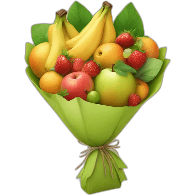 delivery-fruit-bouquet emoji