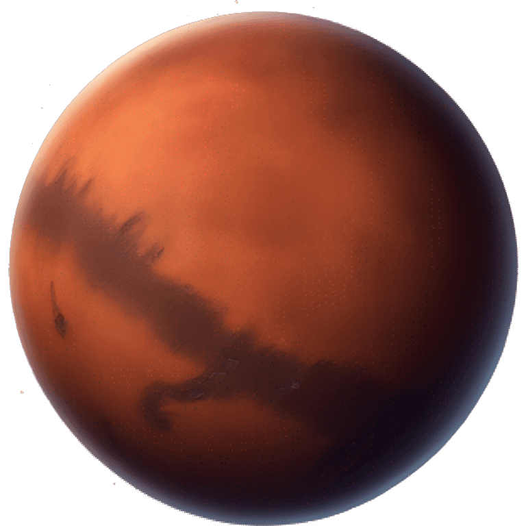 Planet mars  emoji