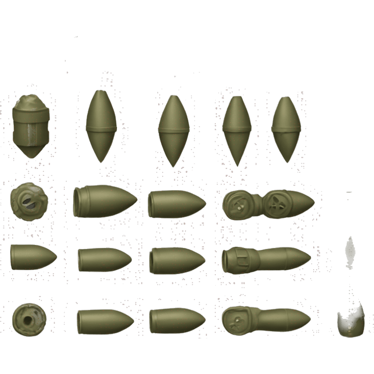 military shells of the second world war emoji