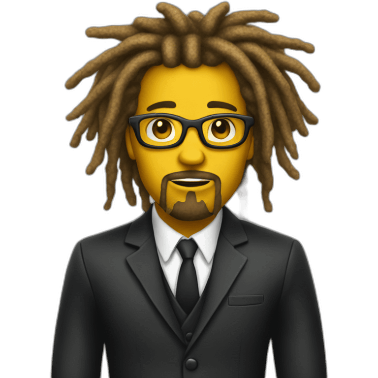 mustard-business-punk-dreadlocks emoji