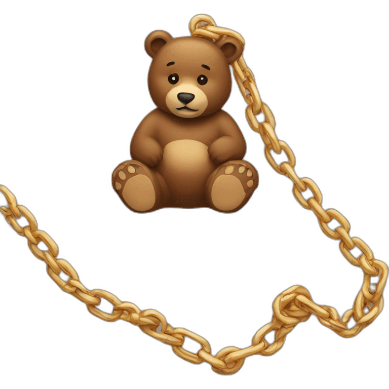 bear chain emoji