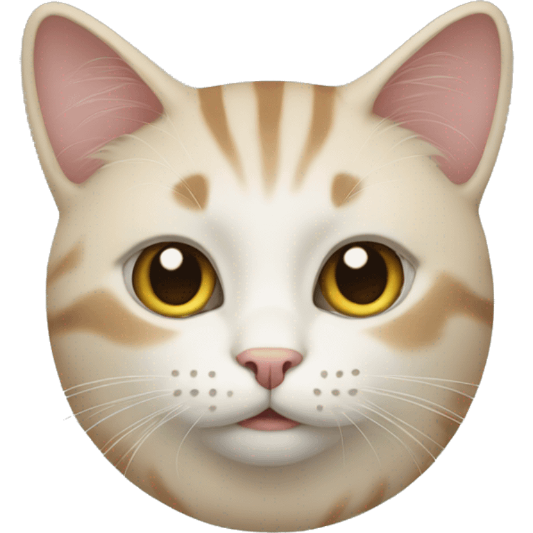 cat with sus face emoji