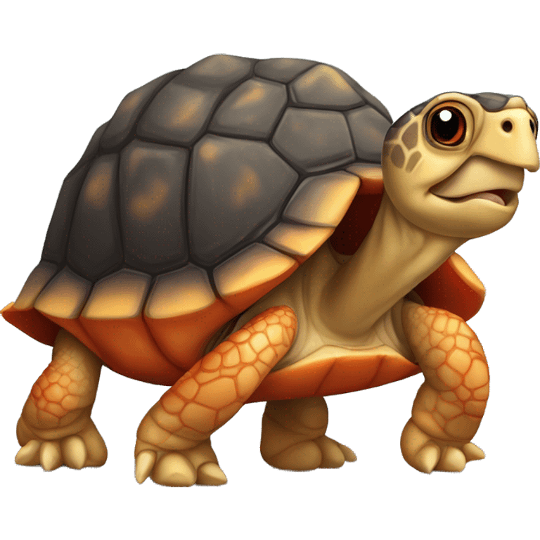 Red footed tortoise  emoji