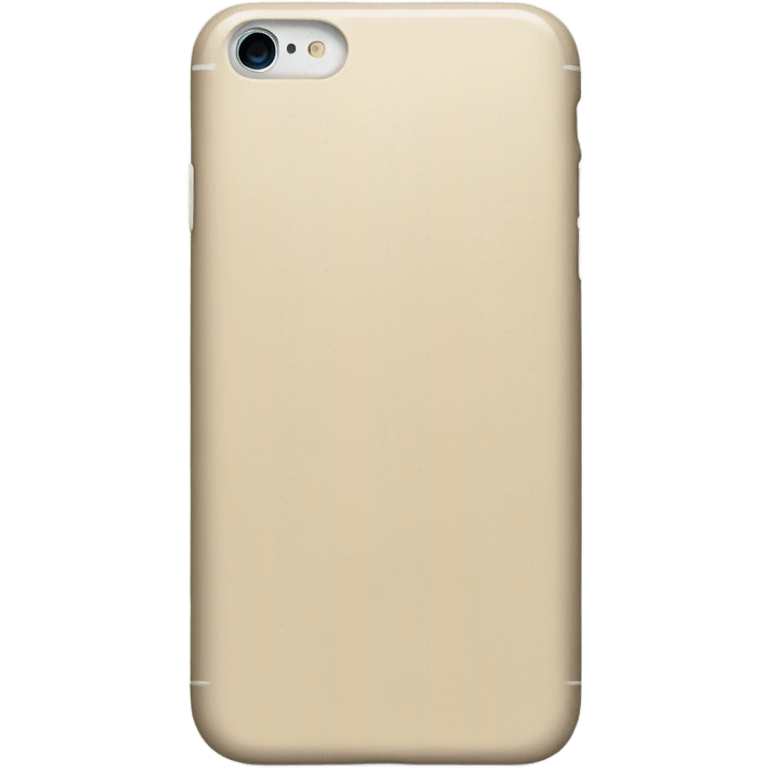 Beige iPhone emoji