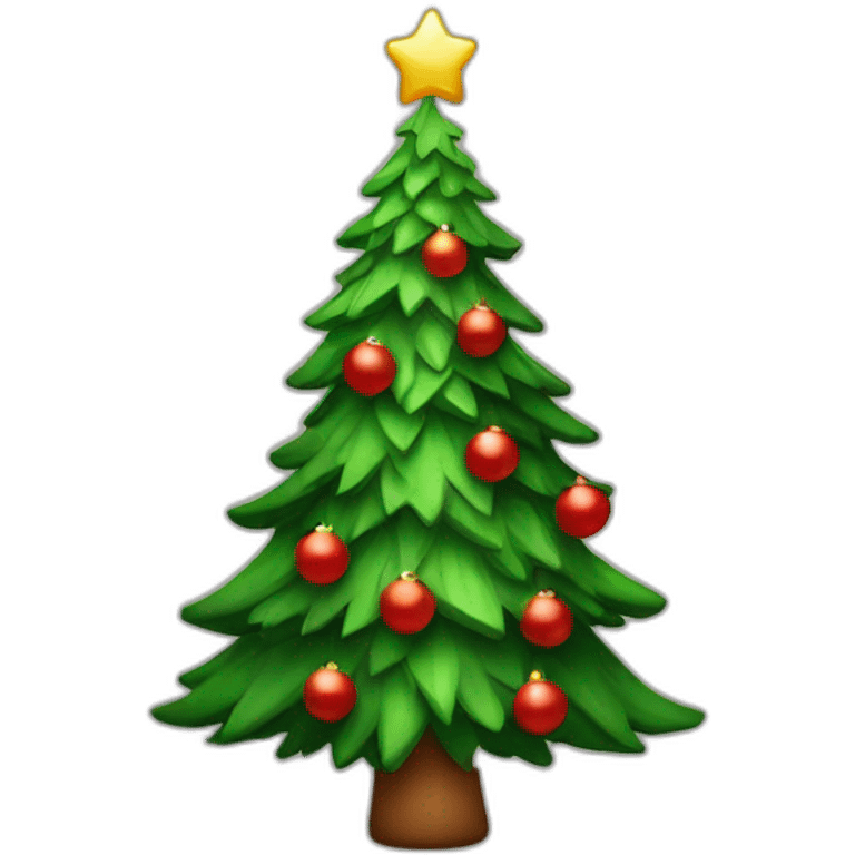 Christmas tree emoji