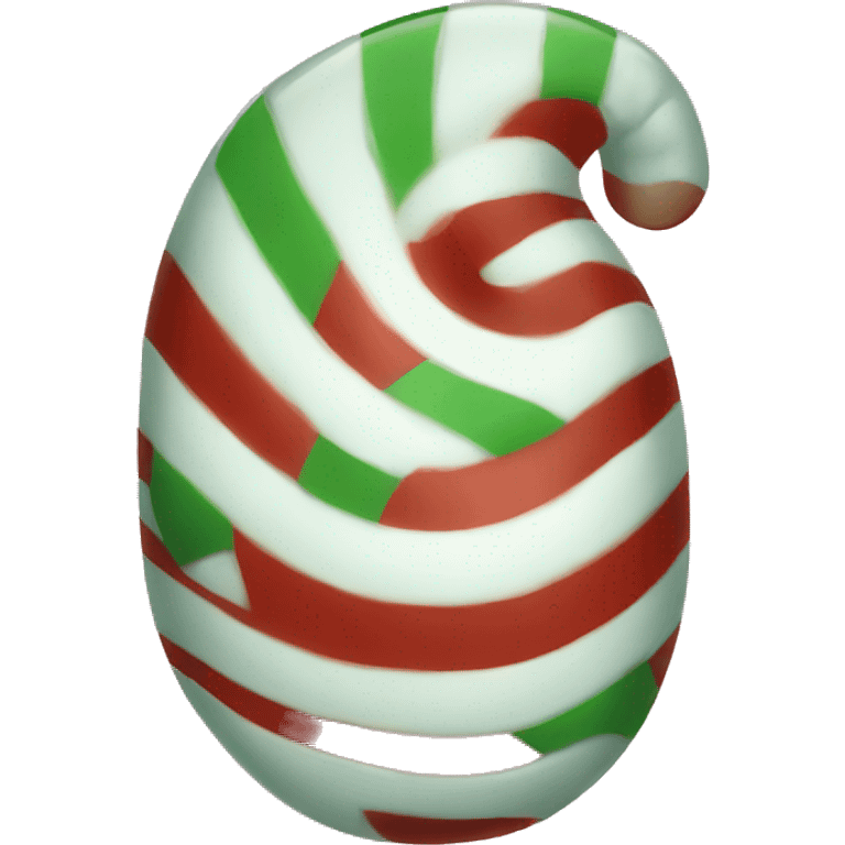 Peppermint candy emoji