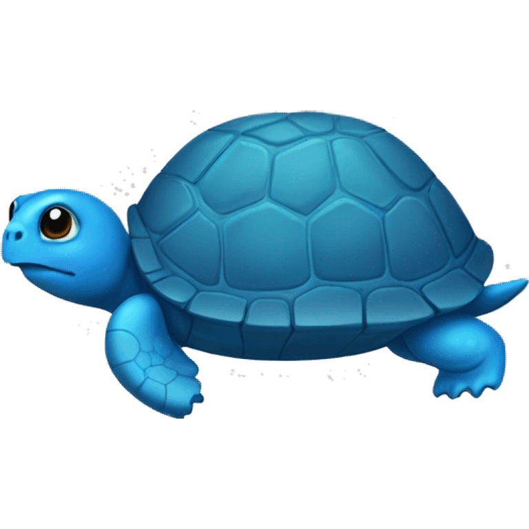 Blue turtle emoji