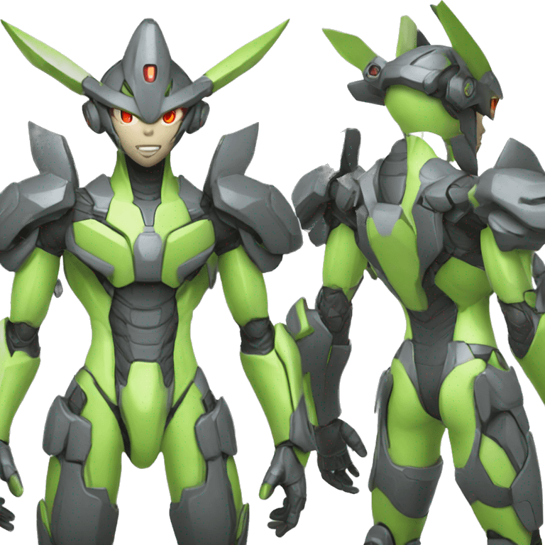 genji-genesect-Fakémon-hybrid full body emoji