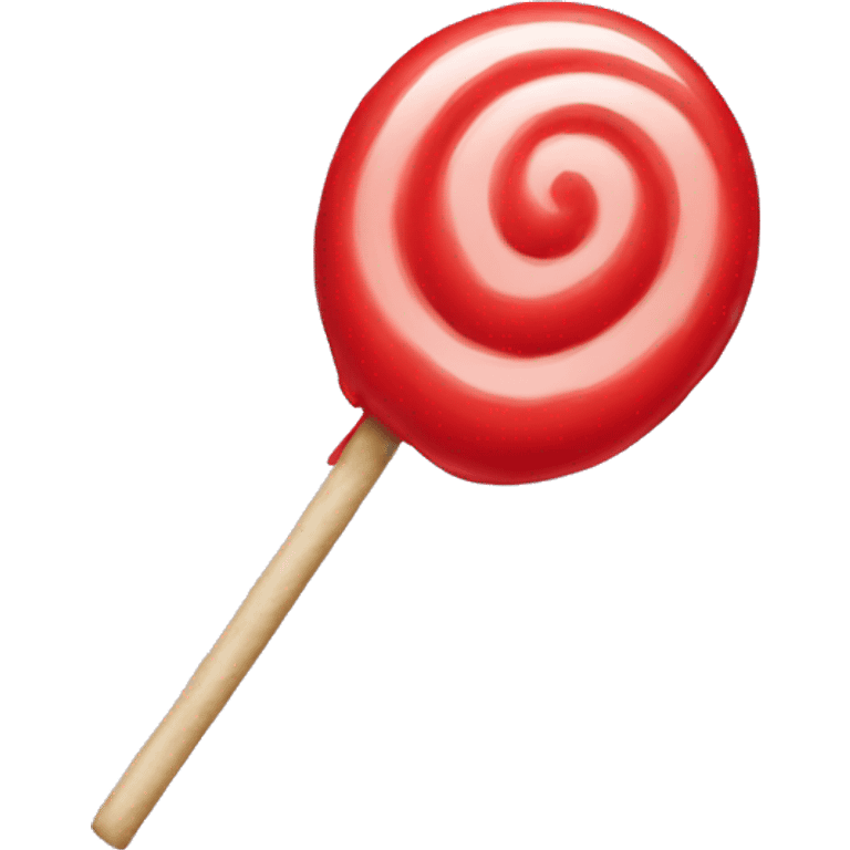 Basic Red lollipop  emoji