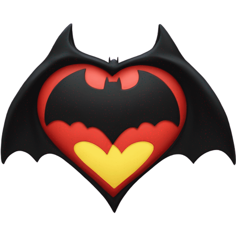 batman heart emoji