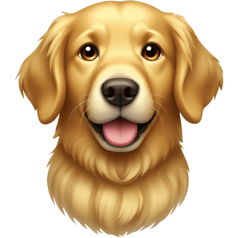 gold retriever emoji