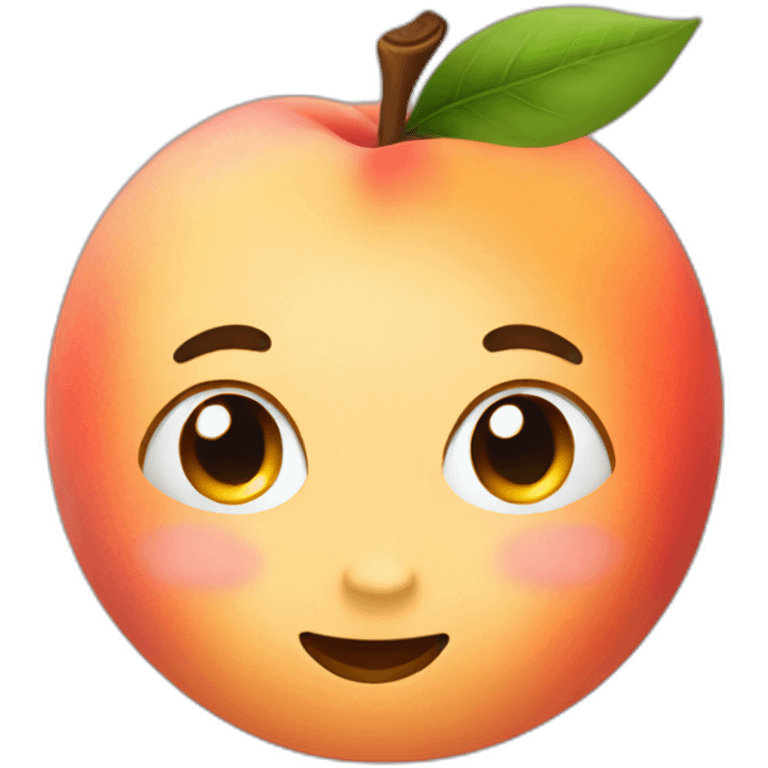 peach face emoji