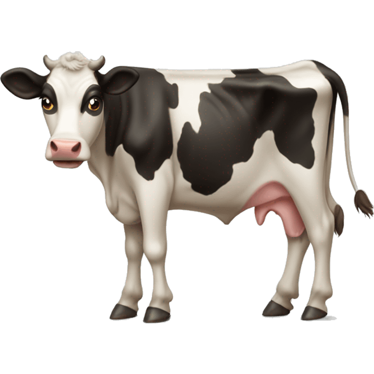 cow with braces emoji