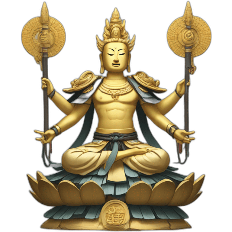 thousand-armed Kannon emoji