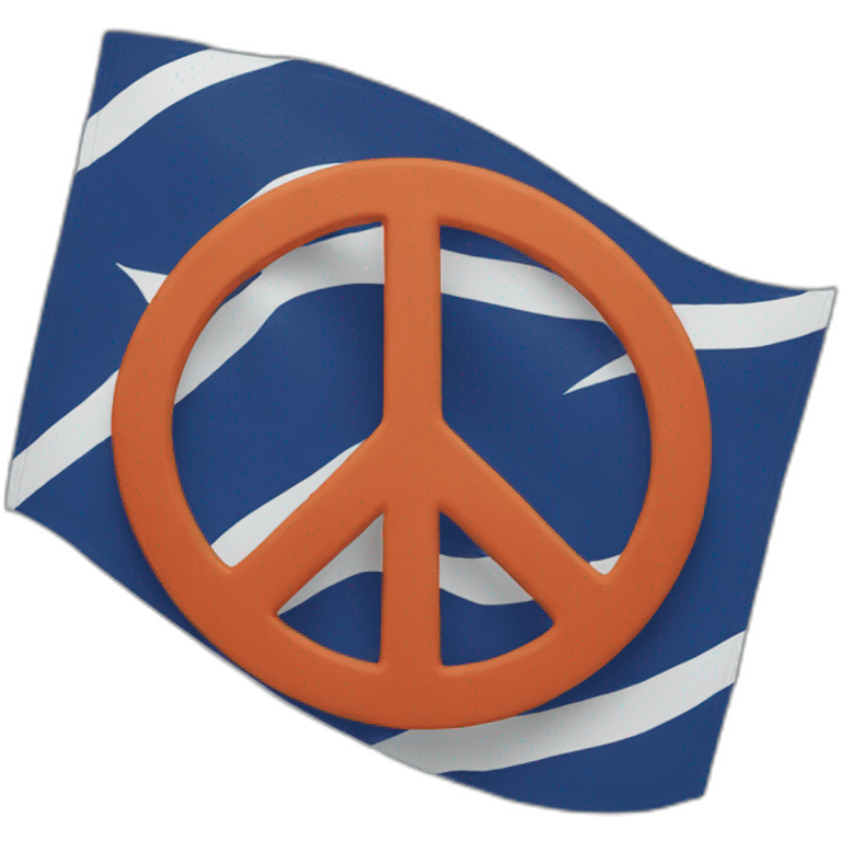 Peace flag emoji