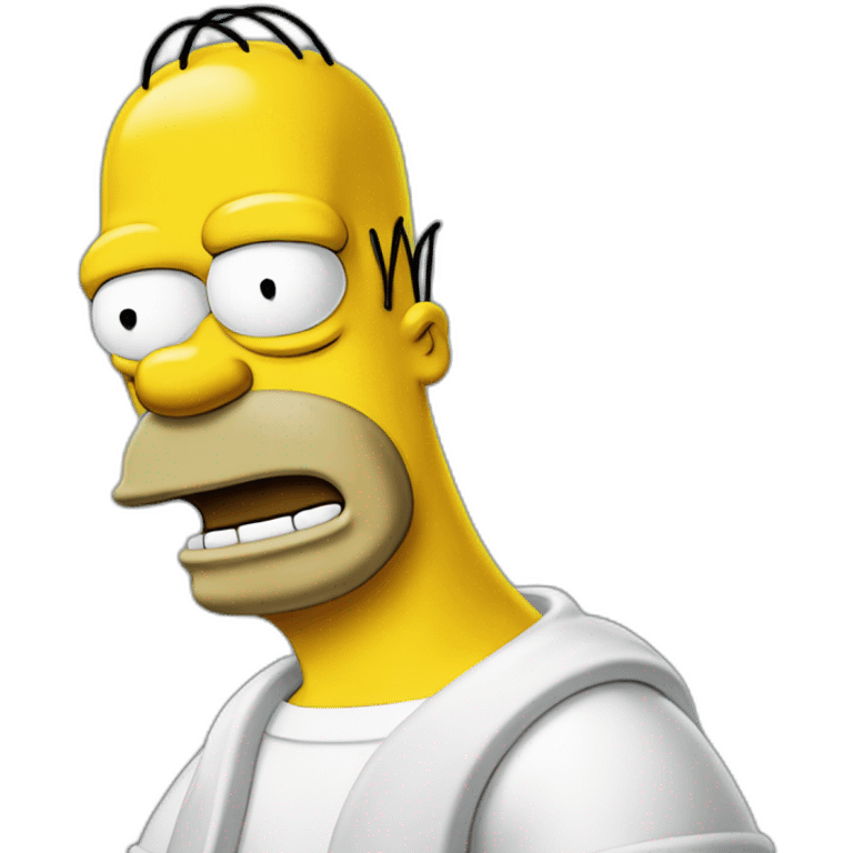 Homer simpson dithyrambique emoji