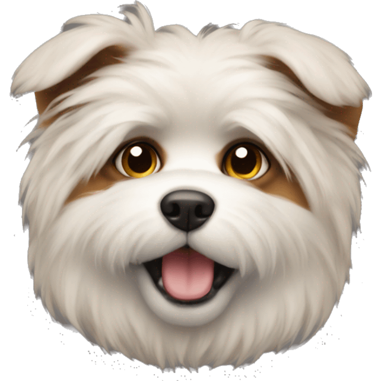 Dog fluffy emoji