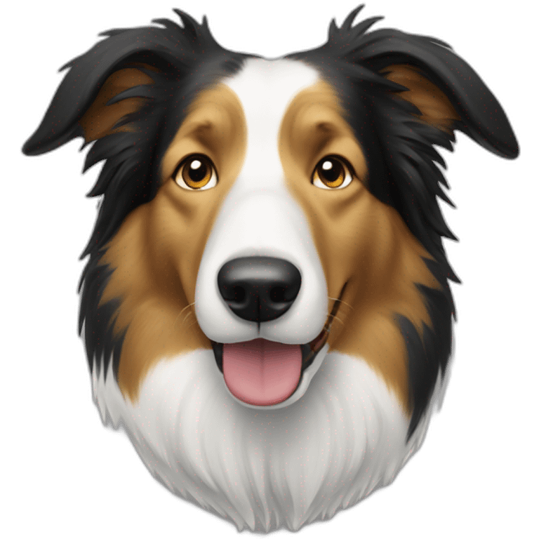 collie lassie emoji