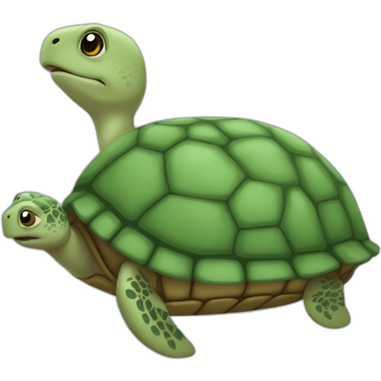 Tortues sur Baleine emoji