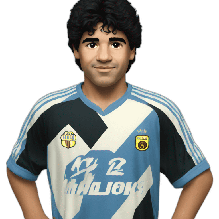 young Maradona emoji