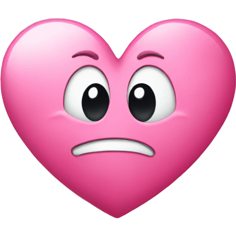 Pink heart emoji