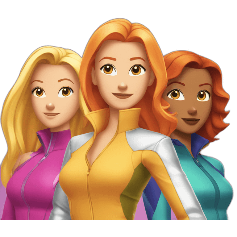 the 3 totally spies emoji