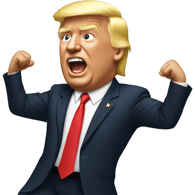 Trump dance emoji