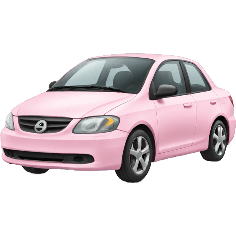 light pink car emoji