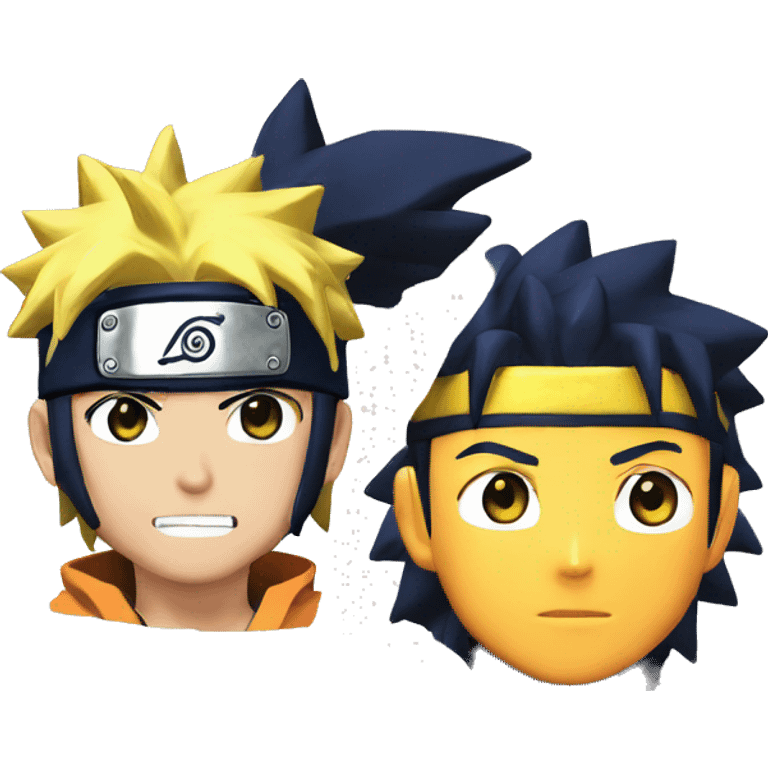 Naruto uzumaki with sharinghan  emoji