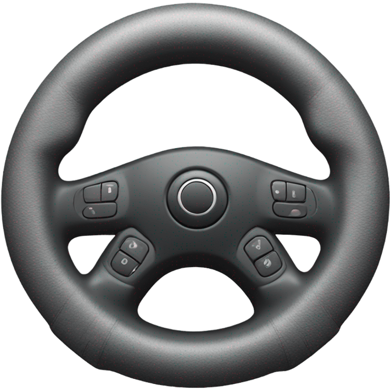 steering wheel emoji